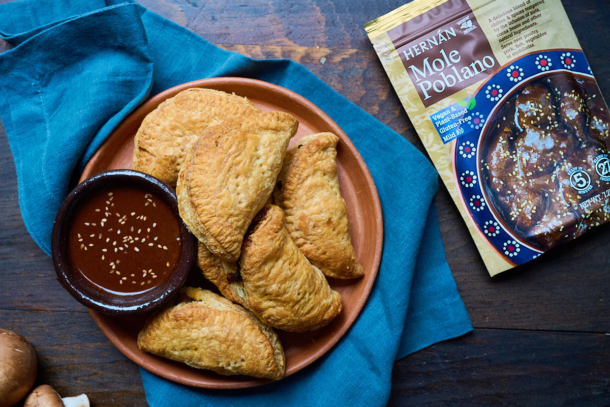 Mole Vegan Empanadas