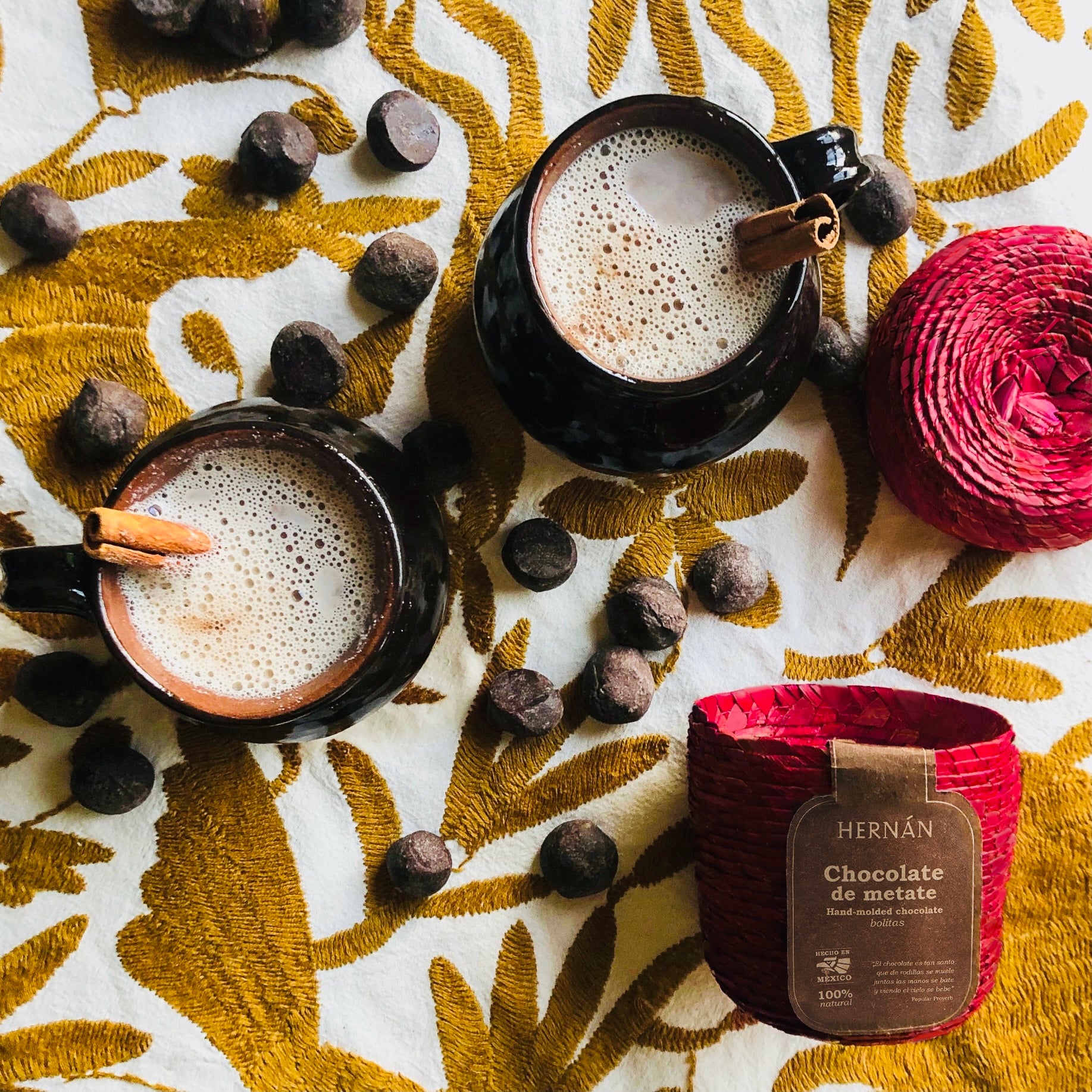 Mexican Hot Chocolate Bolitas