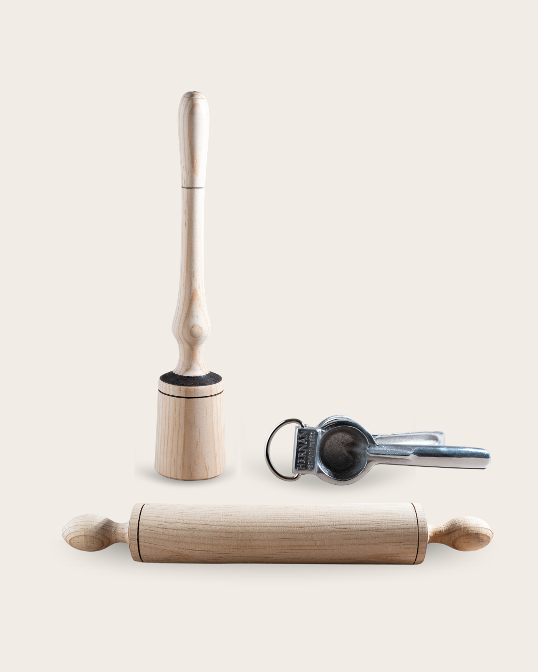 Lime Squeezer + Masher + Rolling Pin - Foodie Father's Day Bundle