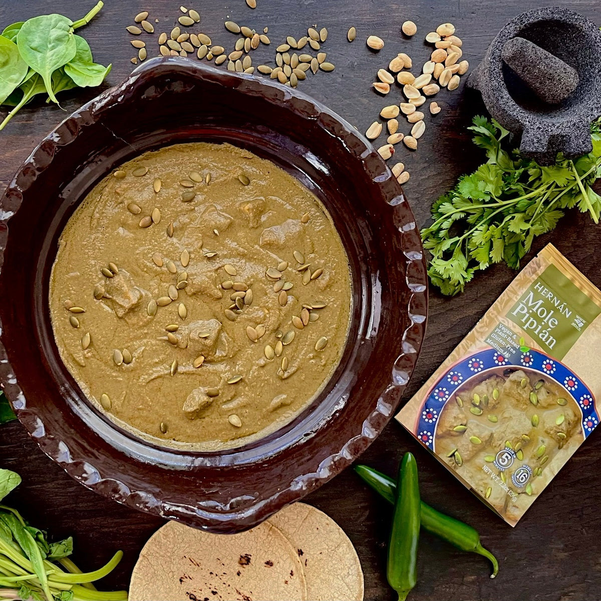 Mole Pipian + Mole Poblano + Mexican Hot Chocolate – Flavors of Mexico Bundle