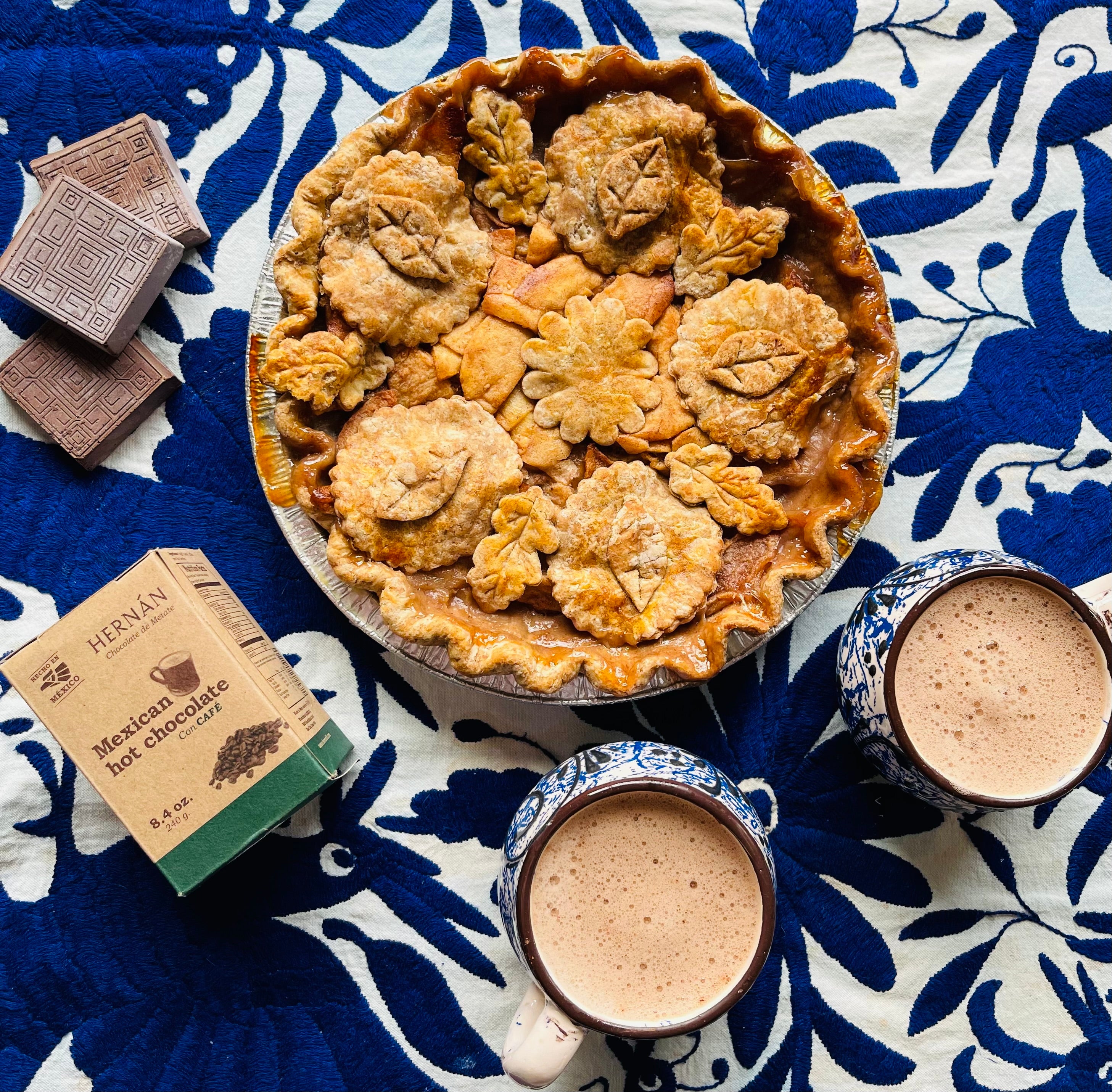 Mexican Hot Chocolate Con Café Tablillas