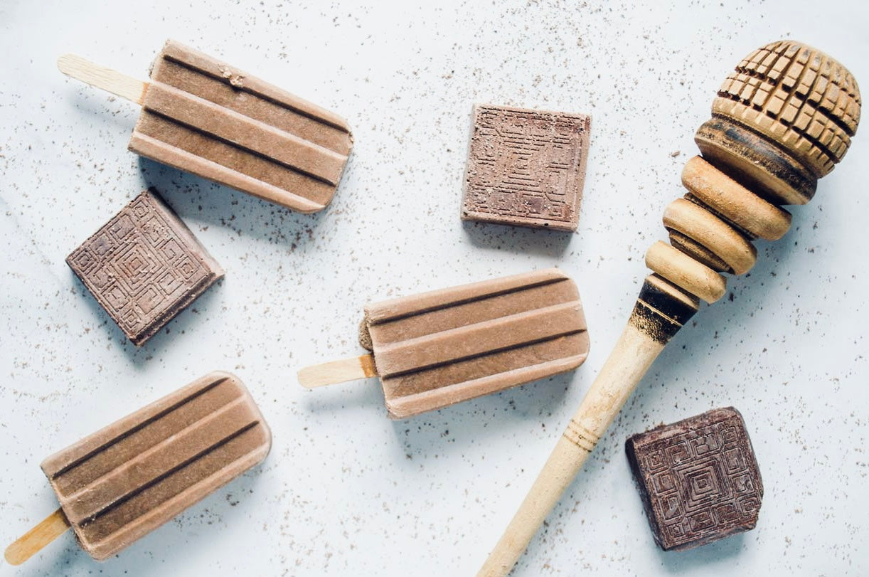 Mexican Hot Chocolate Set with Molinillo Rustico