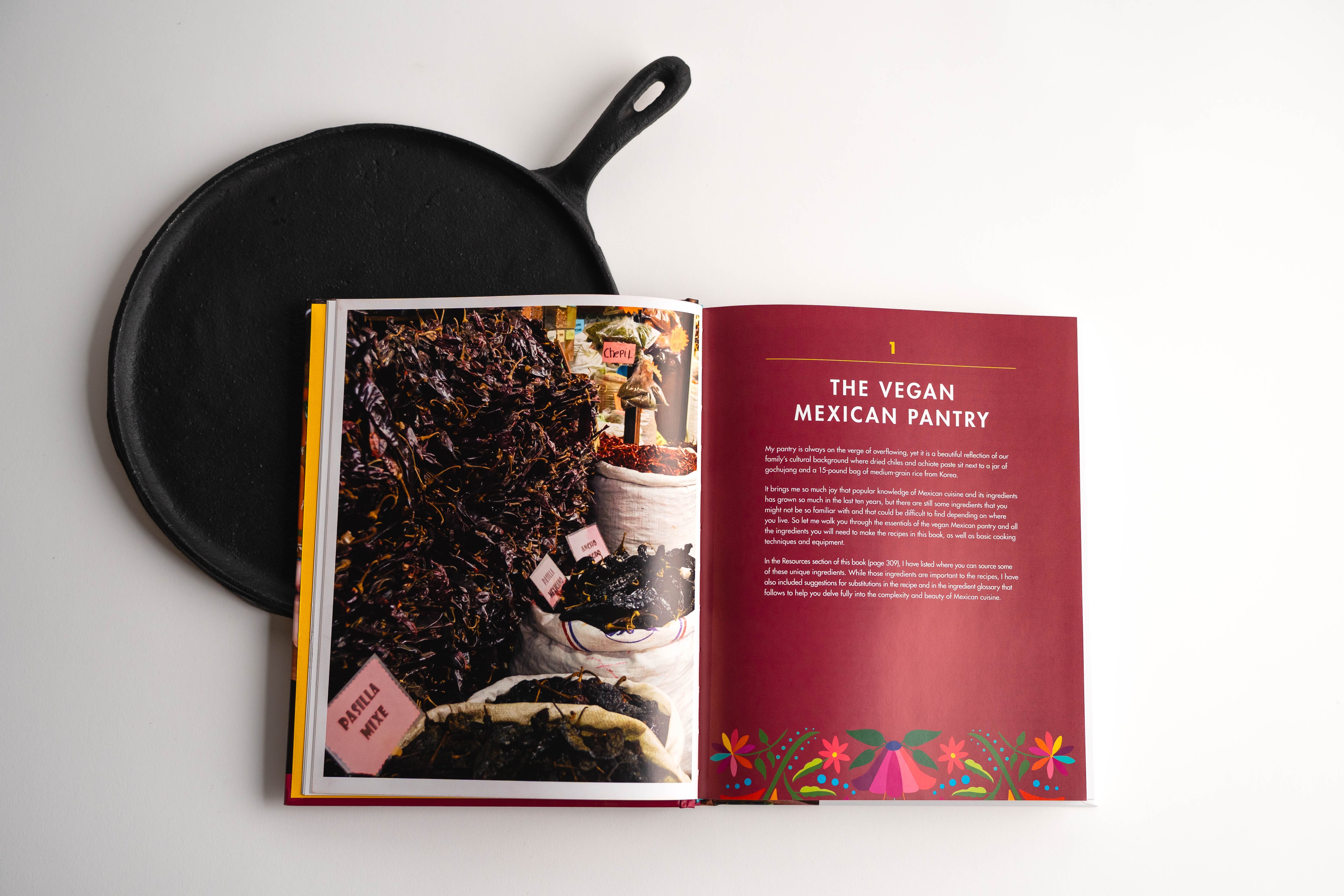 Author Signed Comida Casera Cookbook & Comal Set