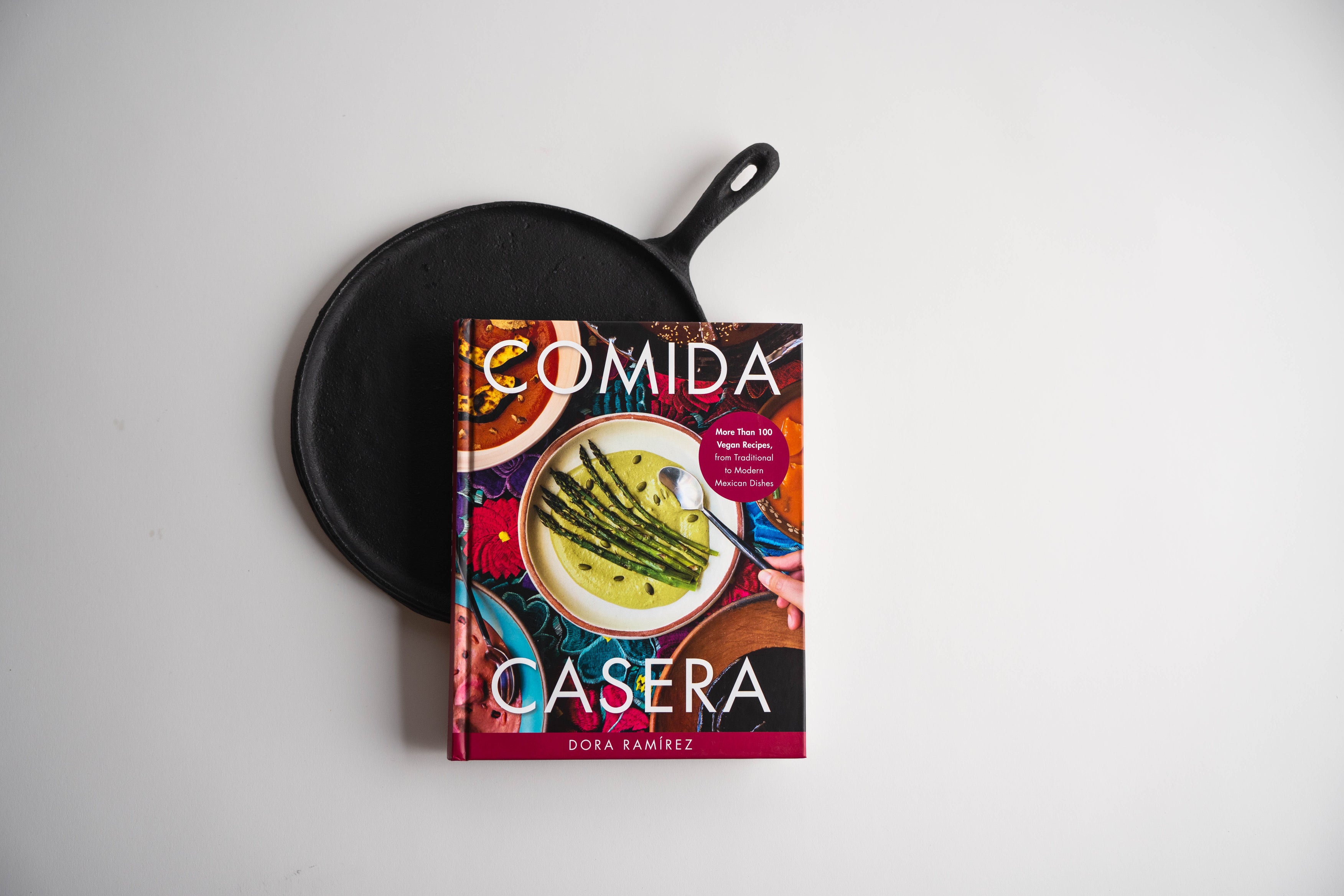 Author Signed Comida Casera Cookbook & Comal Set
