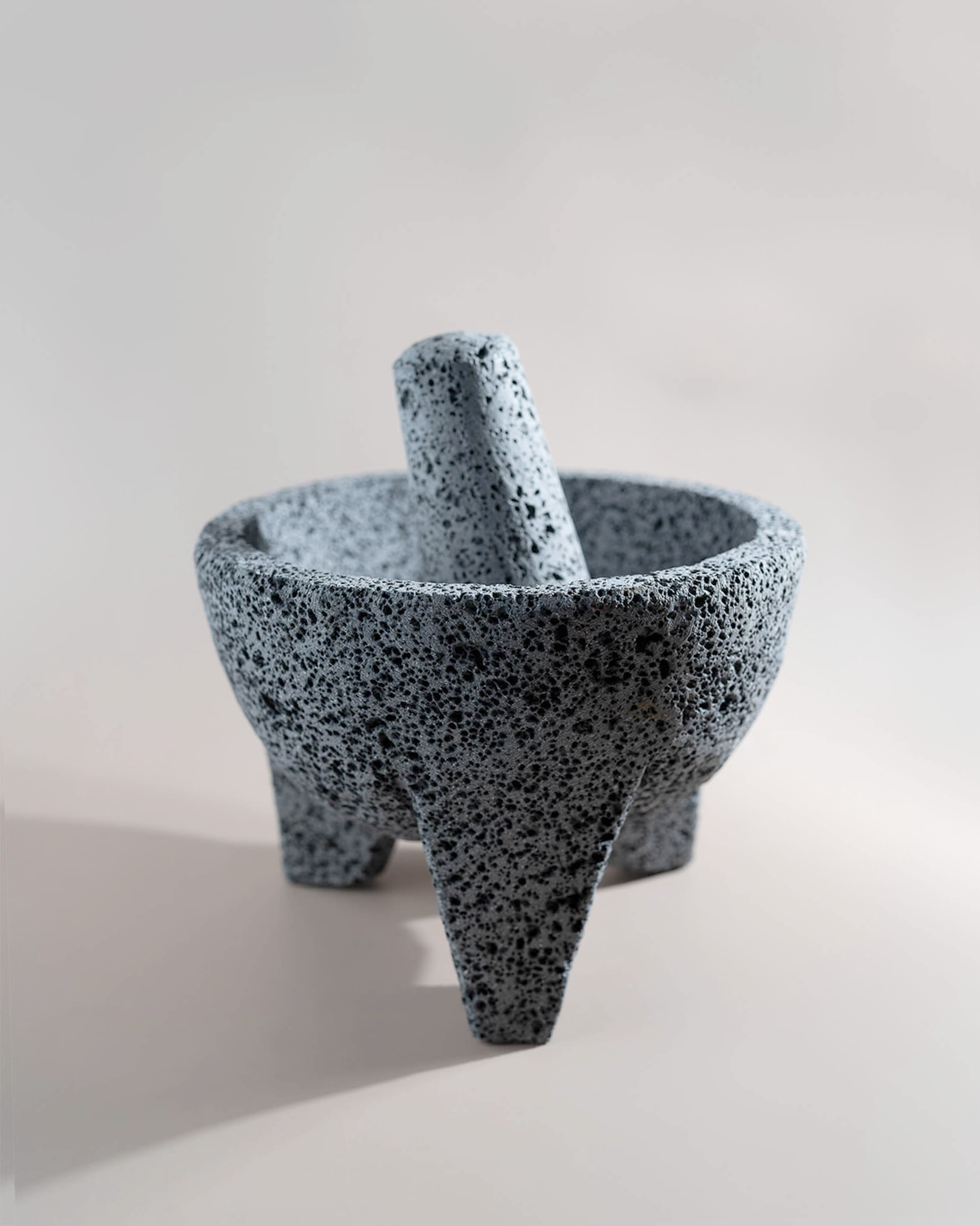 MOLCAJETE – Authentic Mexican Stone Mortar & Pestle