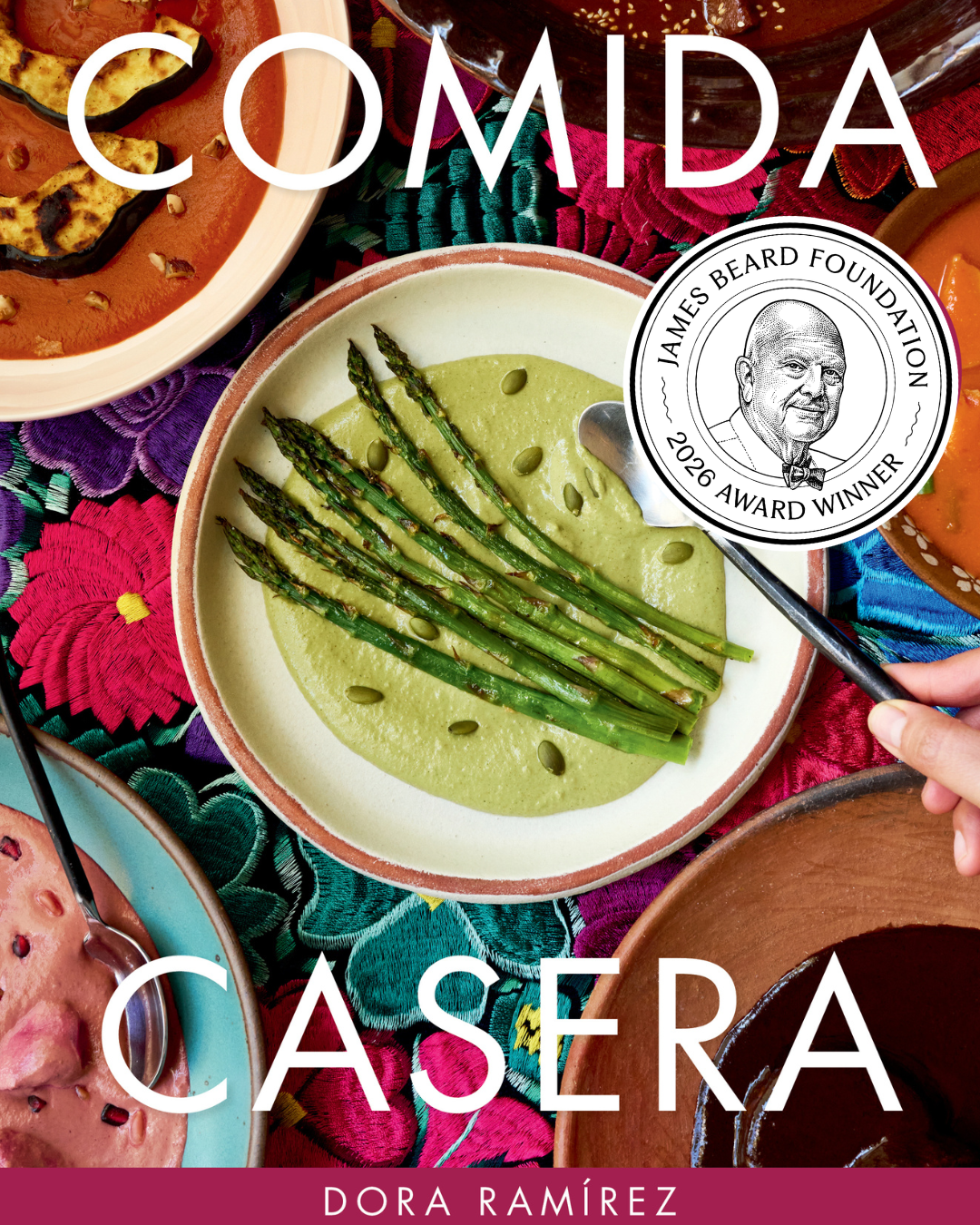 Author Signed Comida Casera Cookbook & Comal Set