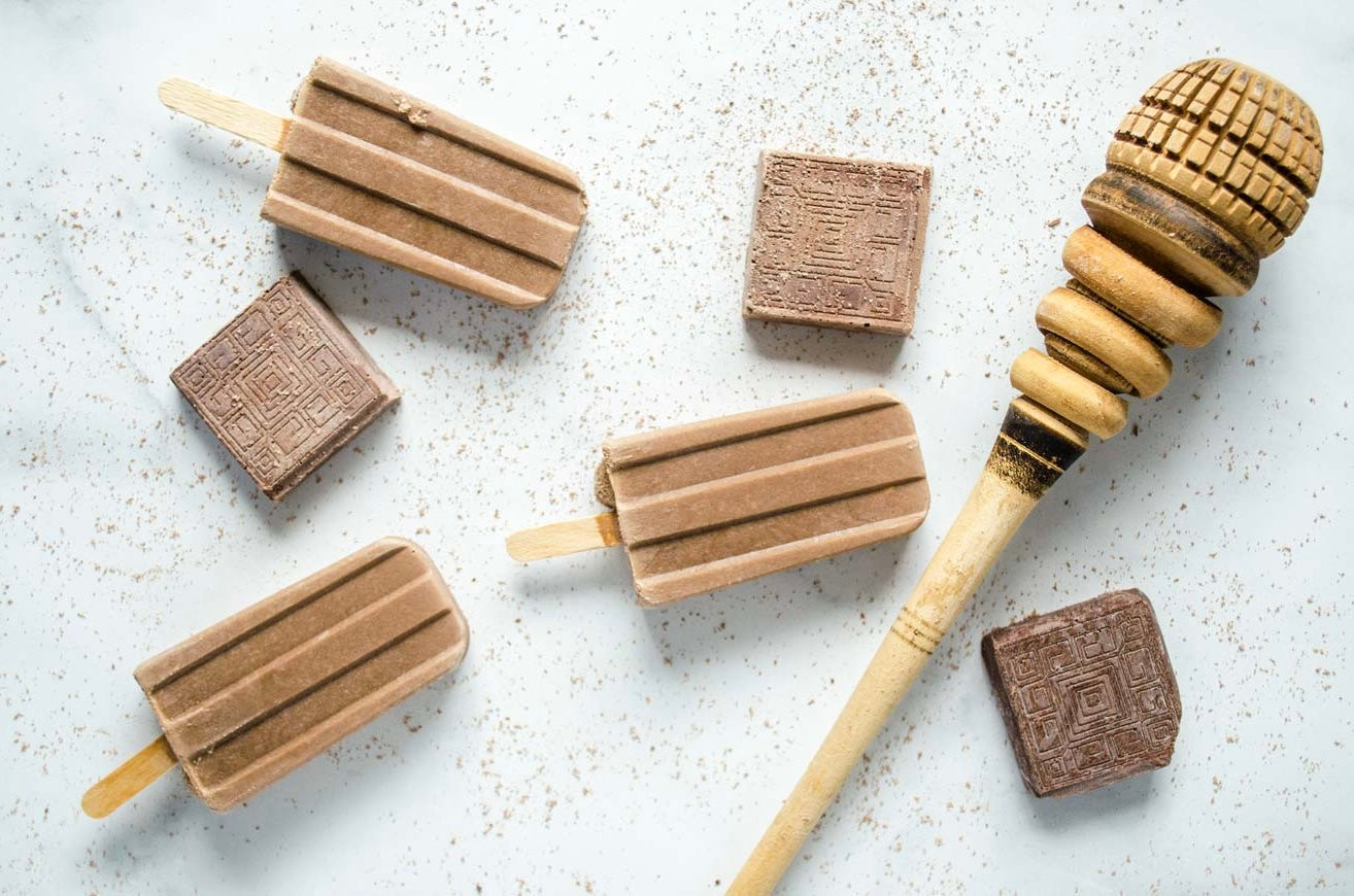 Mexican Hot Chocolate Paletas Popsicles