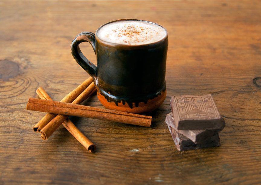 Mexican Hot Chocolate Set with Molinillo Artesano