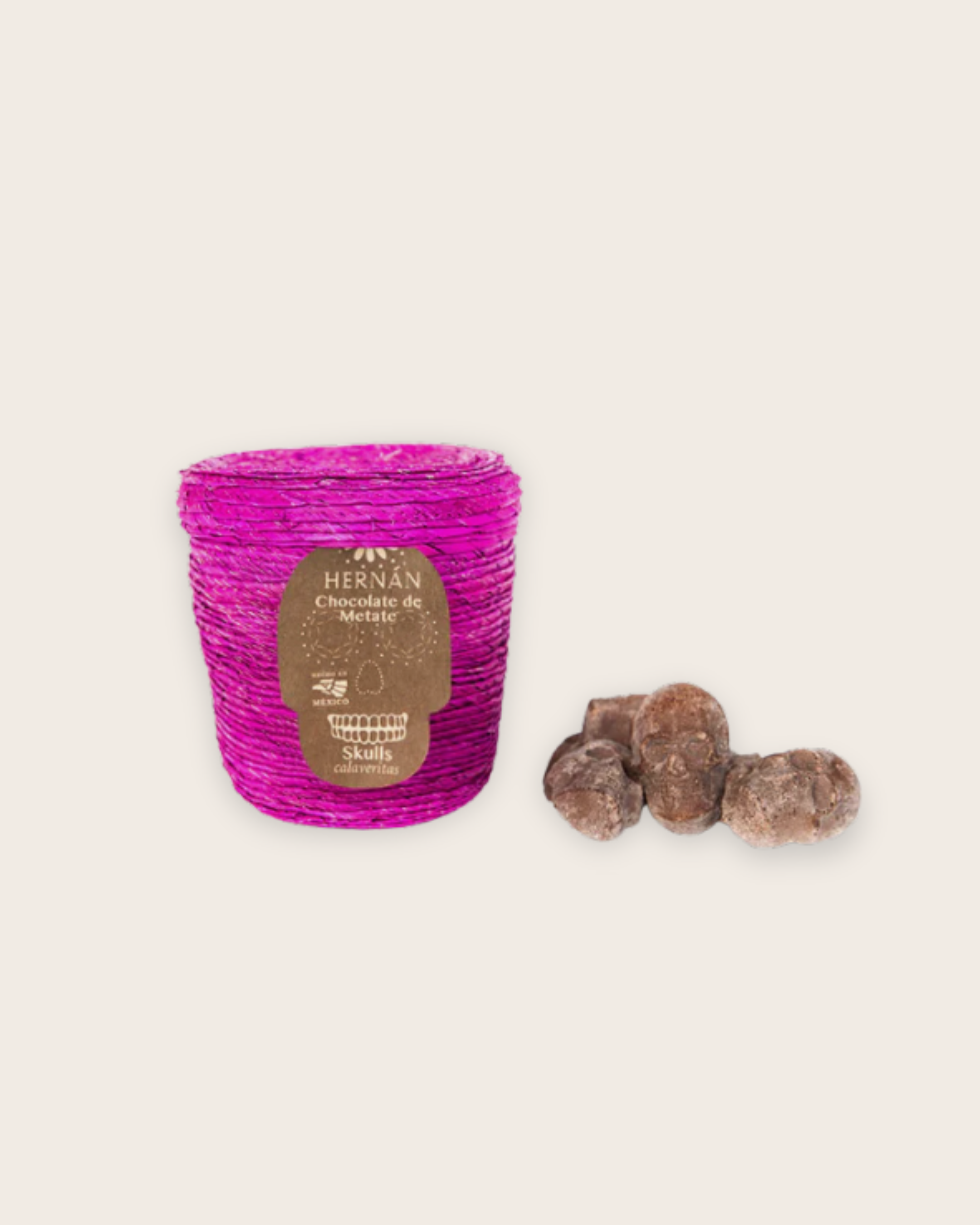 Mexican Hot Chocolate Skulls Gift Set