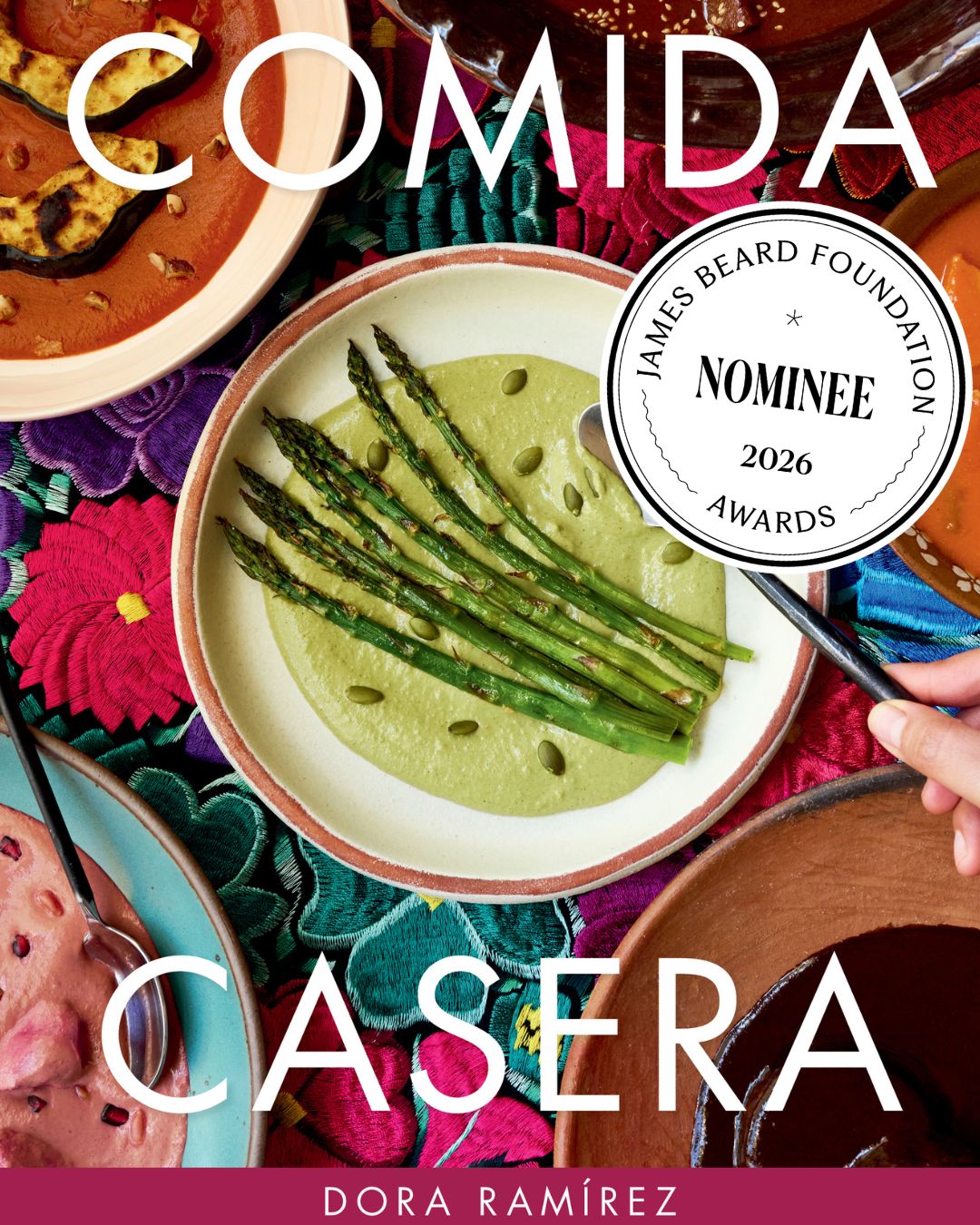 Author Signed Comida Casera Cookbook & Comal Set