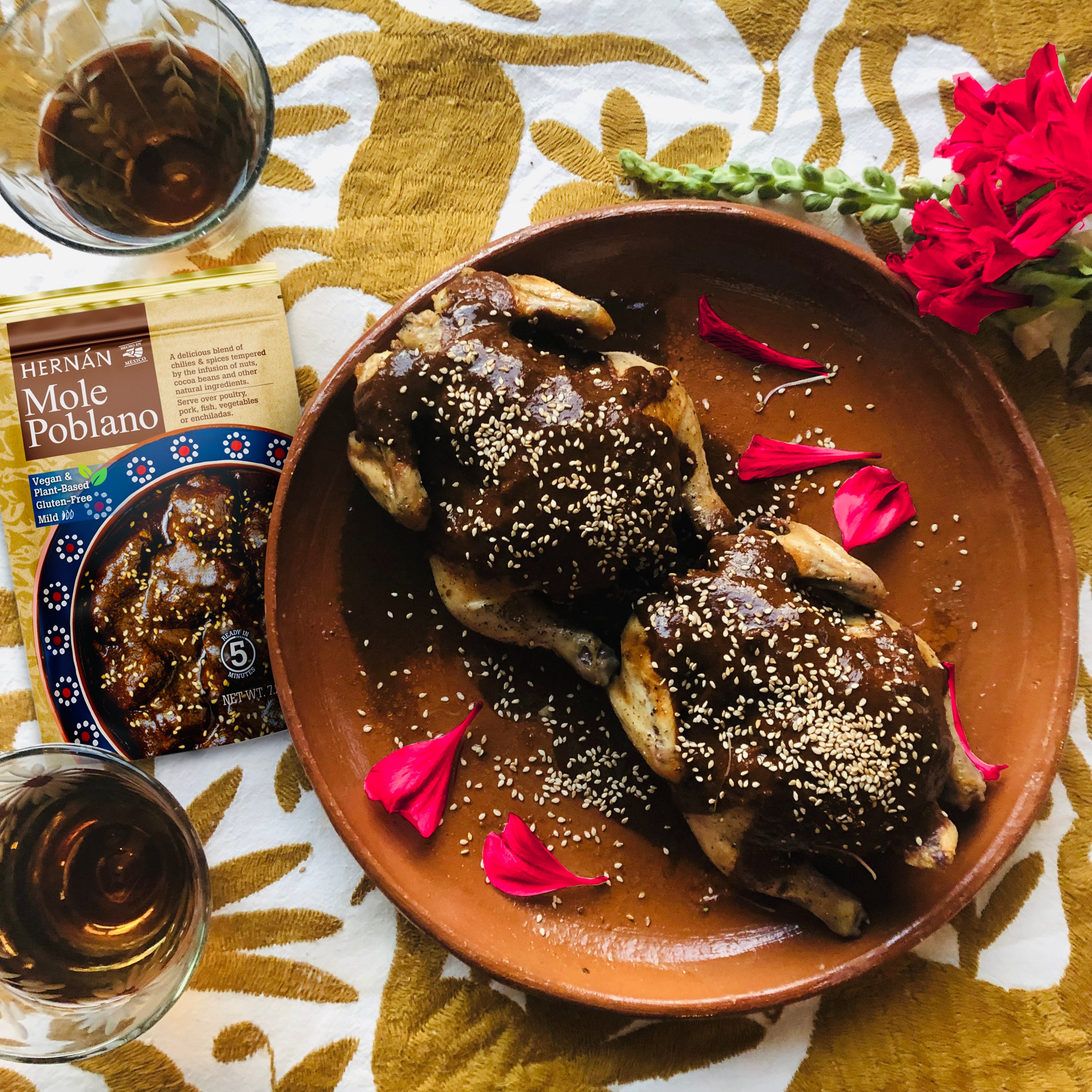 Mole Pipian + Mole Poblano + Hot Chocolate Bolitas – Flavors of Mexico Bundle Mayo