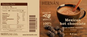 Mexican Hot Chocolate Bolitas Gift Set with Molinillo Artesano